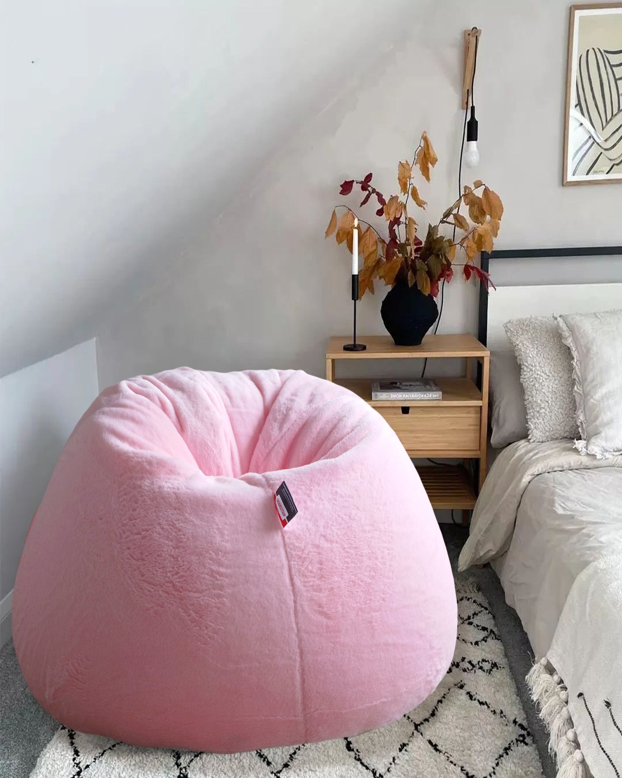 Fur best sale bean bag