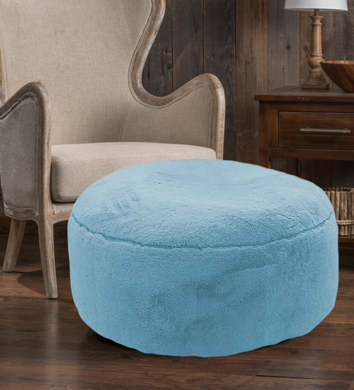 Floor Cushions for sitting on the floor round shape Pouf Ottoman Poof ...